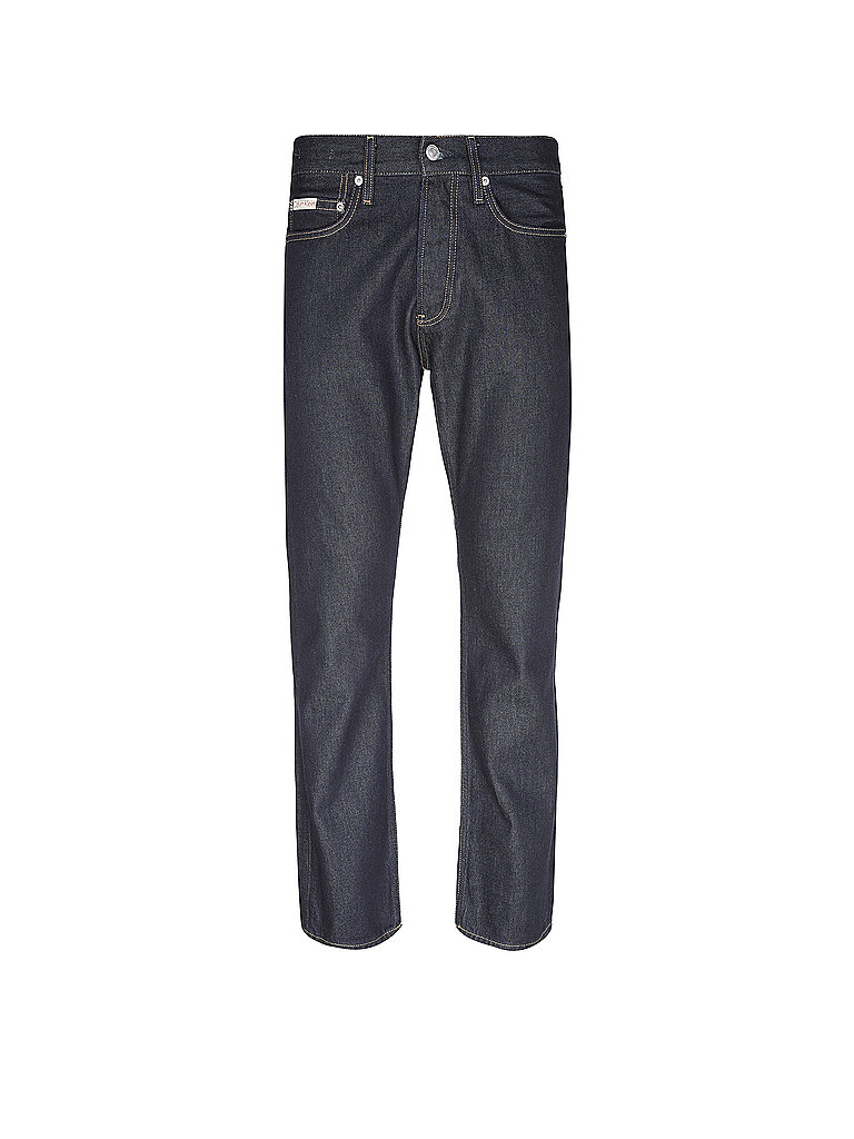 Calvin KLEIN JEANS Jeans Straight FIt dunkelblau   32/L32 herren
